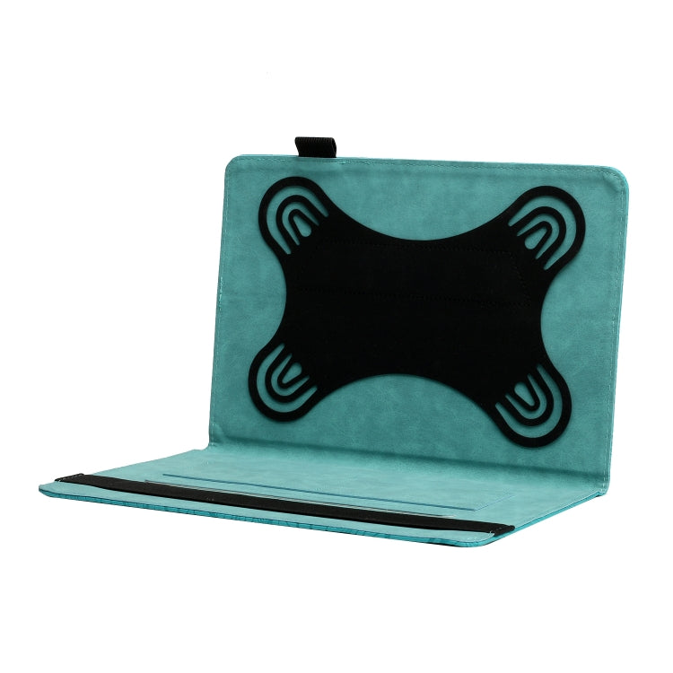For 8 inch Life Tree Pattern Flip Universal Leather Tablet Case(Blue) - 8 inch by PMC TechLife | Online Shopping South Africa | PMC TechLife | Buy Now Pay Later Mobicred