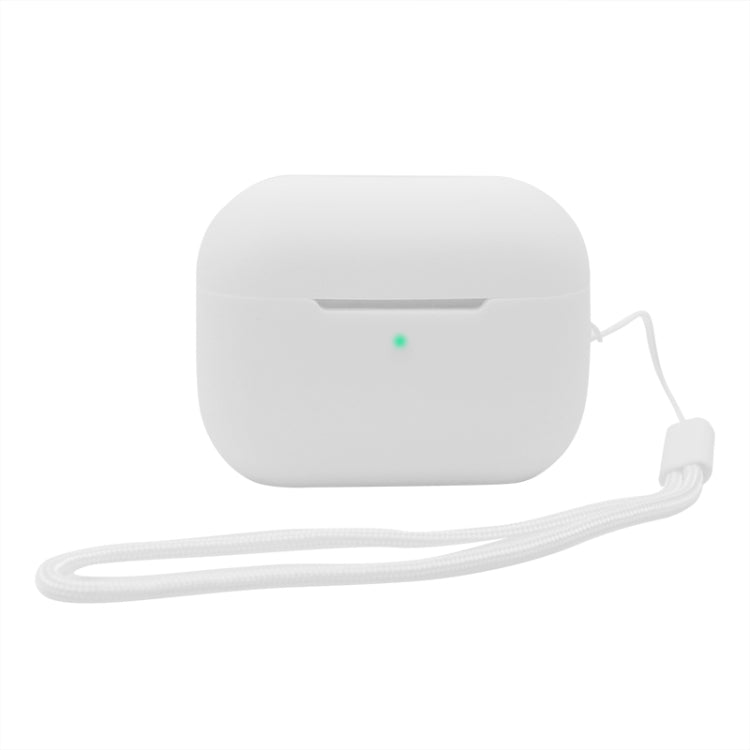 For AirPods Pro 2 2.0mm Solid Color Silicone Protective Cover(White) - free shipping - PMC Jewellery - Order now!