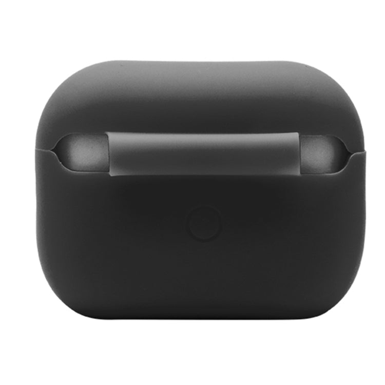 For AirPods Pro 2 2.0mm Solid Color Silicone Protective Cover(Black) - For AirPods Pro 2 by PMC Jewellery | Online Shopping South Africa | PMC Jewellery | Buy Now Pay Later Mobicred