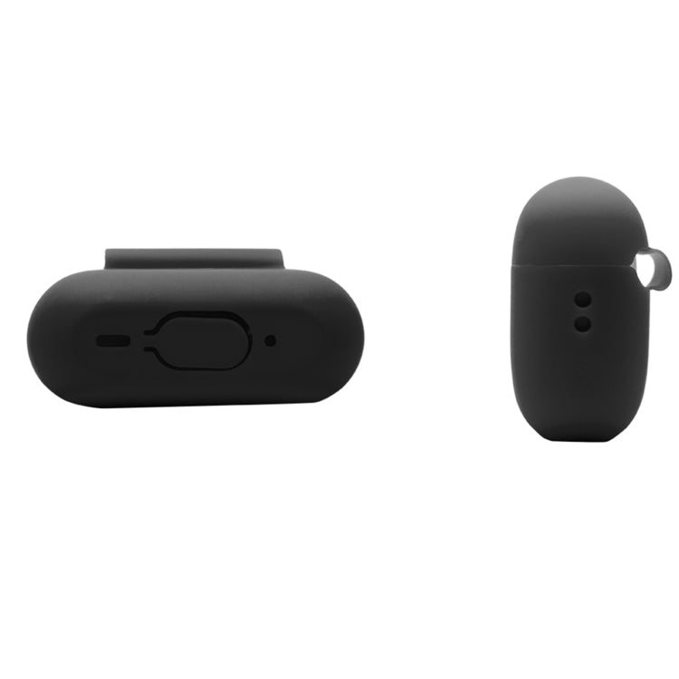 For AirPods Pro 2 2.0mm Solid Color Silicone Protective Cover(Grey) - For AirPods Pro 2 by PMC Jewellery | Online Shopping South Africa | PMC Jewellery | Buy Now Pay Later Mobicred