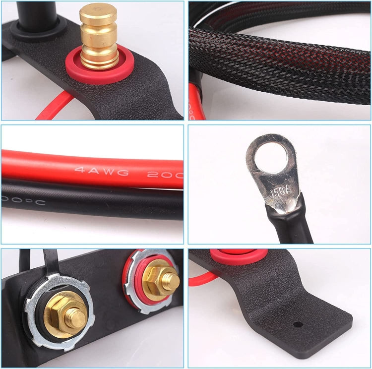 Car Battery Jumper Starter, Style:1.2cm - EV Charging Cables by PMC TechLife | Online Shopping South Africa | PMC TechLife