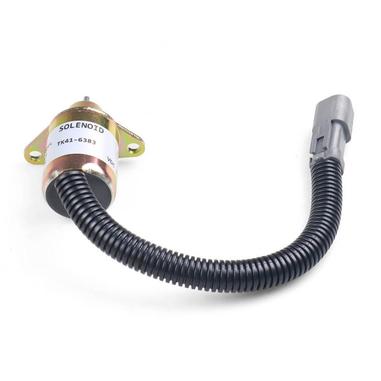 Fuel Shutdown Shut Off Solenoid Valve for Yanmar Engine TK41-6383 1503ES-12S5SUC11S - Engine Fittings by PMC TechLife | Online Shopping South Africa | PMC TechLife | Buy Now Pay Later Mobicred