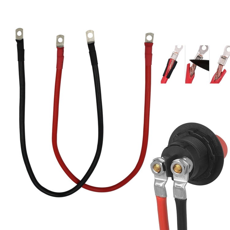 50A 10AWG Car Yacht Battery Selector Isolator Disconnect Rotary Switch Cut With Power Cord - Car Switches by PMC TechLife | Online Shopping South Africa | PMC TechLife | Buy Now Pay Later Mobicred