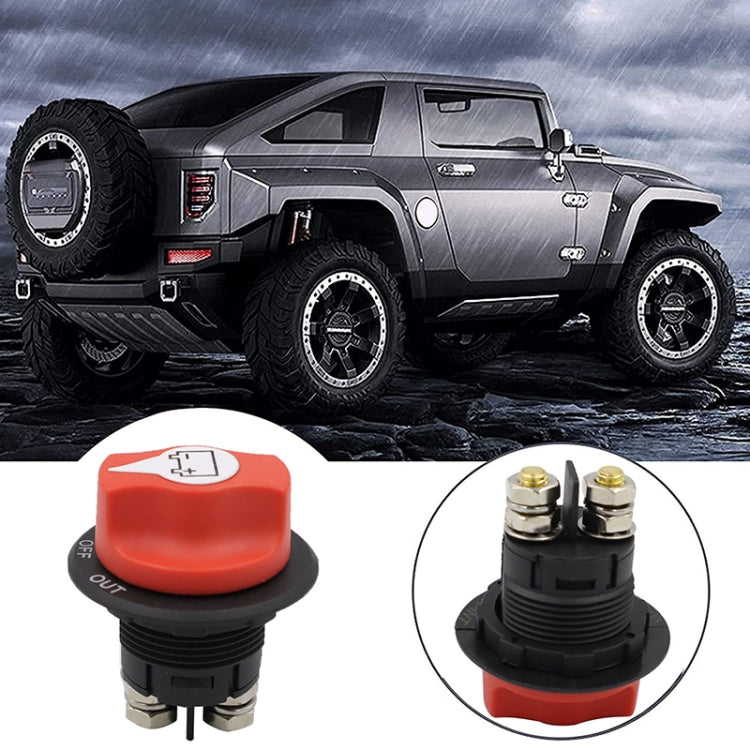 300A 6AWG Car Yacht Battery Selector Isolator Disconnect Rotary Switch Cut With Power Cord - Car Switches by PMC TechLife | Online Shopping South Africa | PMC TechLife | Buy Now Pay Later Mobicred