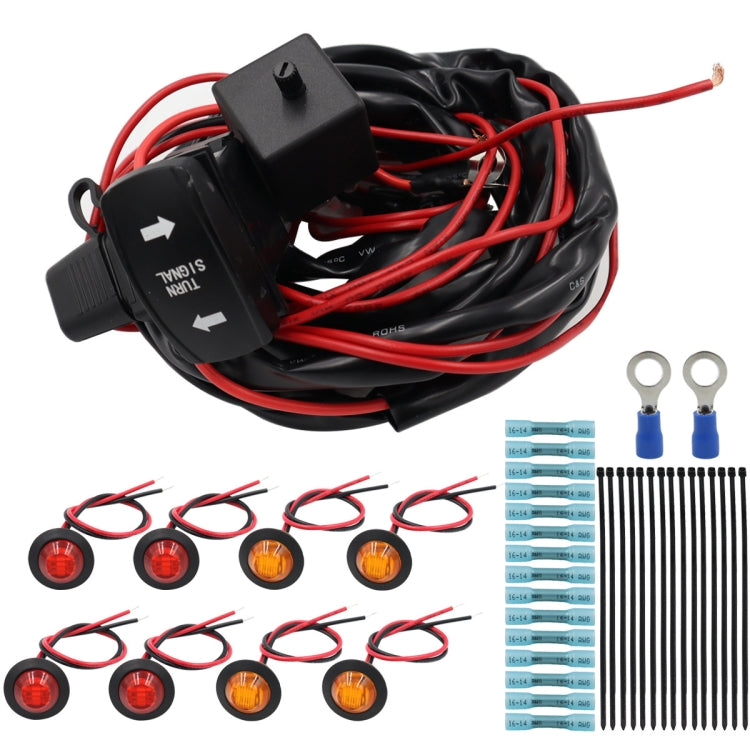 For UTV / ATU Car Turn Signal Light Toggle Switch Turn Signal Kit, Style:Vertical Turn Switch - free shipping - PMC TechLife - Order now!
