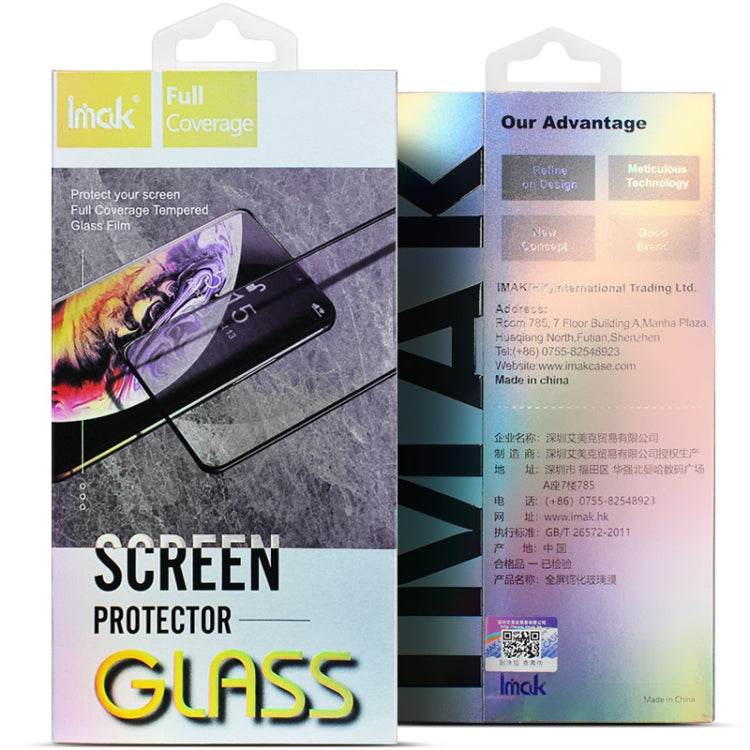 For iPhone 14 Plus IMAK 9H Surface Hardness Full Screen Tempered Glass Film Pro+ Series - iPhone 14 Plus Tempered Glass by imak | Online Shopping South Africa | PMC TechLife