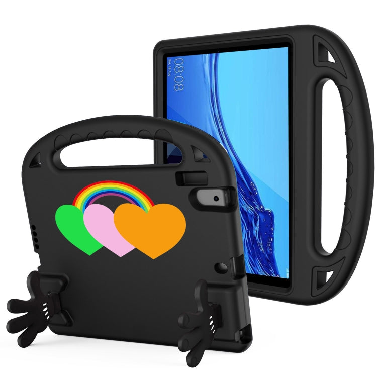 For Lenovo Tab P10 TB-X706 Love Small Palm Holder EVA Tablet Case(Black) - Lenovo by PMC TechLife | Online Shopping South Africa | PMC TechLife | Buy Now Pay Later Mobicred