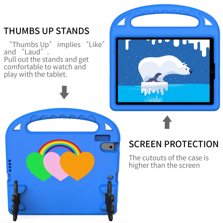 For Lenovo Tab P10 TB-X706 Love Small Palm Holder EVA Tablet Case(Blue) - free shipping - PMC TechLife - Order now!