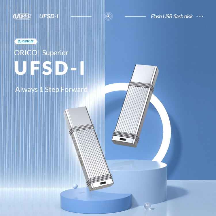 ORICO USB Solid State Flash Drive, Read: 520MB/s, Write: 450MB/s, Memory:128GB, Port:USB-A(Silver) - free shipping - PMC Jewellery - Order now!