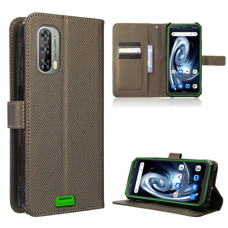 For Blackview BV7100 Diamond Texture Leather Phone Case(Brown) - free shipping - PMC TechLife - Order now!