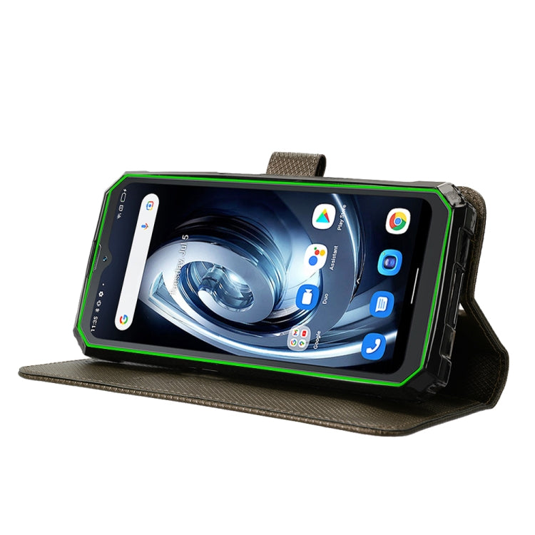 For Blackview BV7100 Diamond Texture Leather Phone Case(Brown) - free shipping - PMC TechLife - Order now!