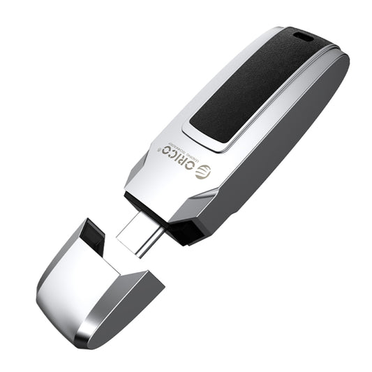 ORICO USB Flash Drive, Read: 100MB/s, Write: 50MB/s, Memory:256GB, Port:Type-C(Silver) - USB Flash Drives by ORICO | Online Shopping South Africa | PMC Jewellery | Buy Now Pay Later Mobicred