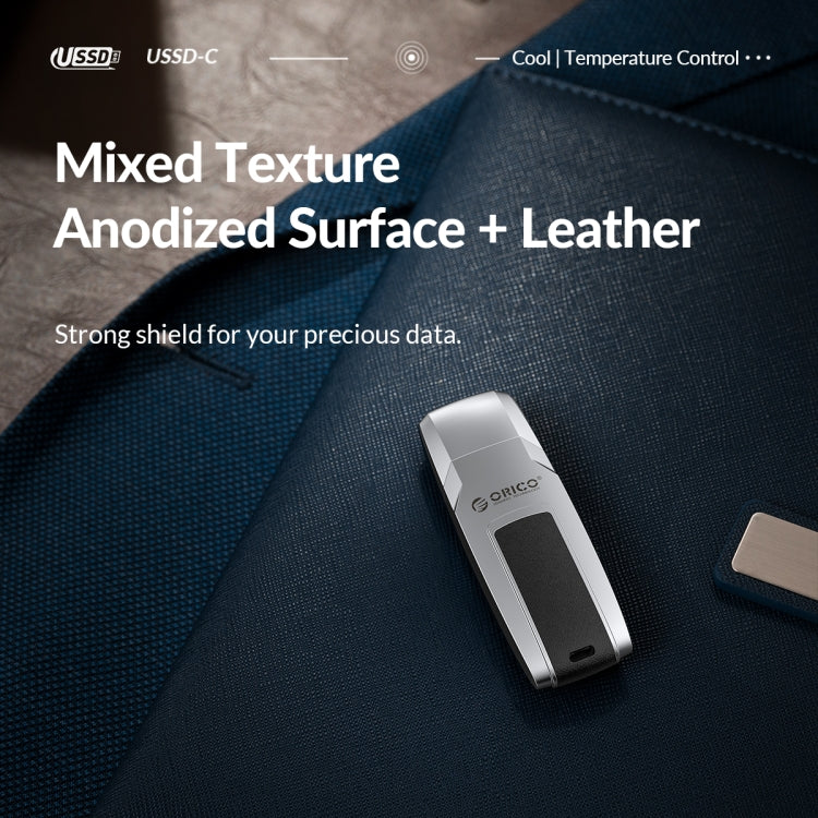 ORICO USB Solid State Flash Drive, Read: 520MB/s, Write: 450MB/s, Memory:1TB, Port:USB-A(Silver) - free shipping - PMc TechLife - Order now!