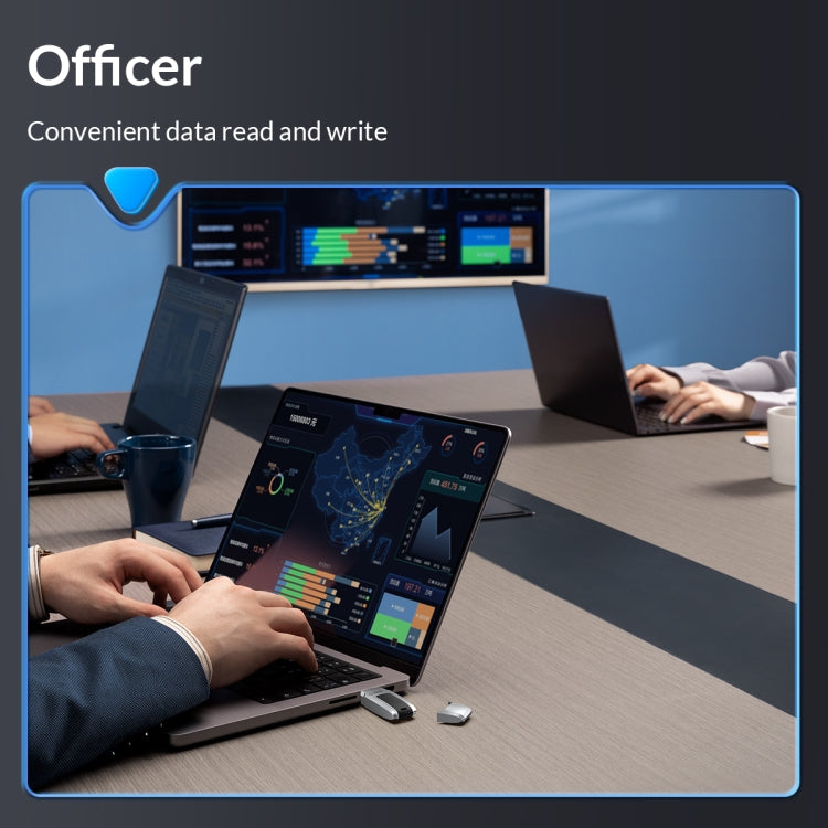 ORICO USB Solid State Flash Drive, Read: 520MB/s, Write: 450MB/s, Memory:1TB, Port:USB-A(Silver) - free shipping - PMc TechLife - Order now!