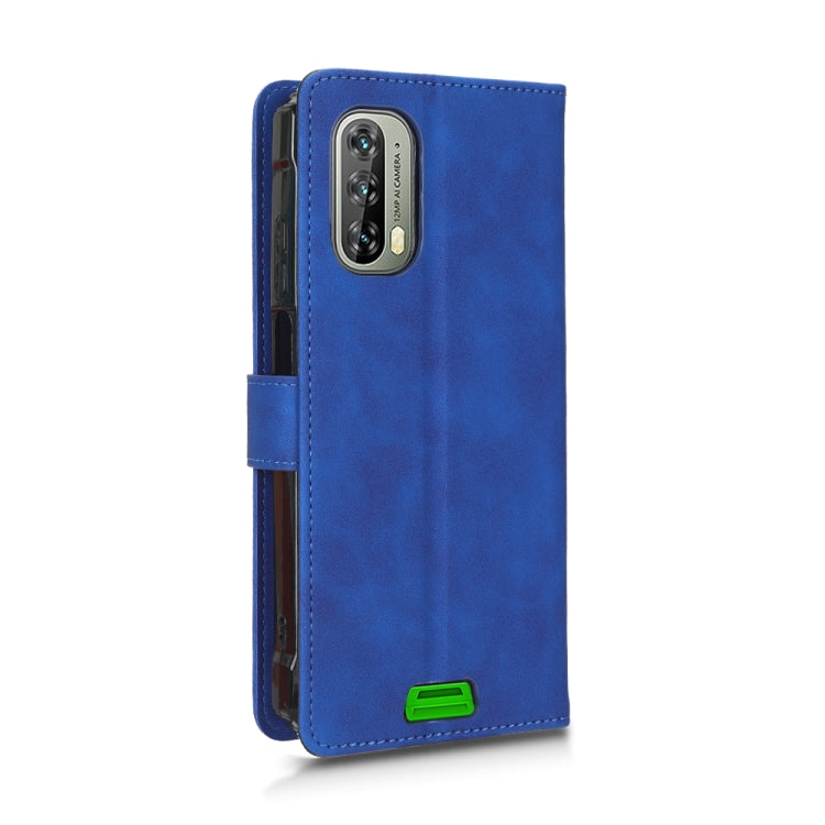 For Blackview BV7100 Skin Feel Magnetic Flip Leather Phone Case(Blue) - More Brand by PMC TechLife | Online Shopping South Africa | PMC TechLife | Buy Now Pay Later Mobicred
