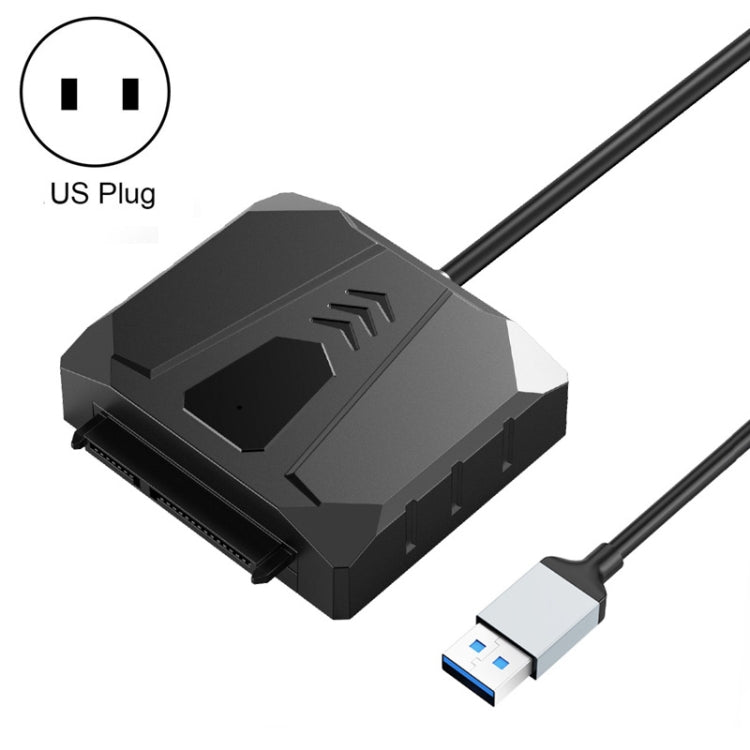 ORICO UTS2 USB 3.0 2.5-inch SATA HDD Adapter with 12V 2A Power Adapter, Cable Length:1m(US Plug) - USB to IDE / SATA by ORICO | Online Shopping South Africa | PMC Jewellery | Buy Now Pay Later Mobicred