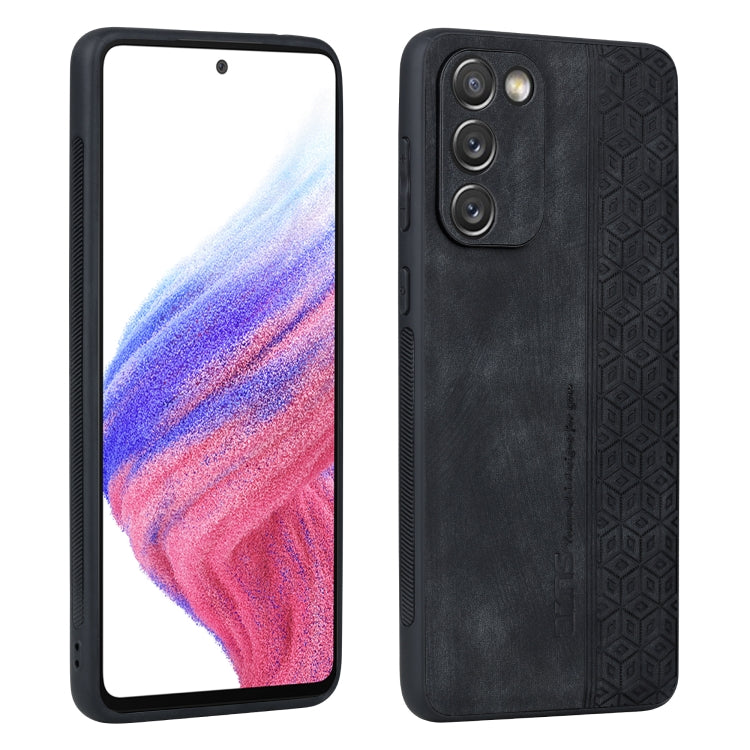 For Samsung Galaxy S20 FE / S20 Lite AZNS 3D Embossed Skin Feel Phone Case(Black) - Galaxy S20 FE Cases by AZNS | Online Shopping South Africa | PMC TechLife | Buy Now Pay Later Mobicred