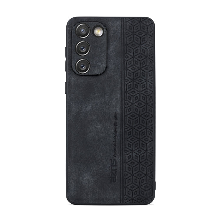 For Samsung Galaxy S20 FE / S20 Lite AZNS 3D Embossed Skin Feel Phone Case(Black) - Galaxy S20 FE Cases by AZNS | Online Shopping South Africa | PMC TechLife | Buy Now Pay Later Mobicred