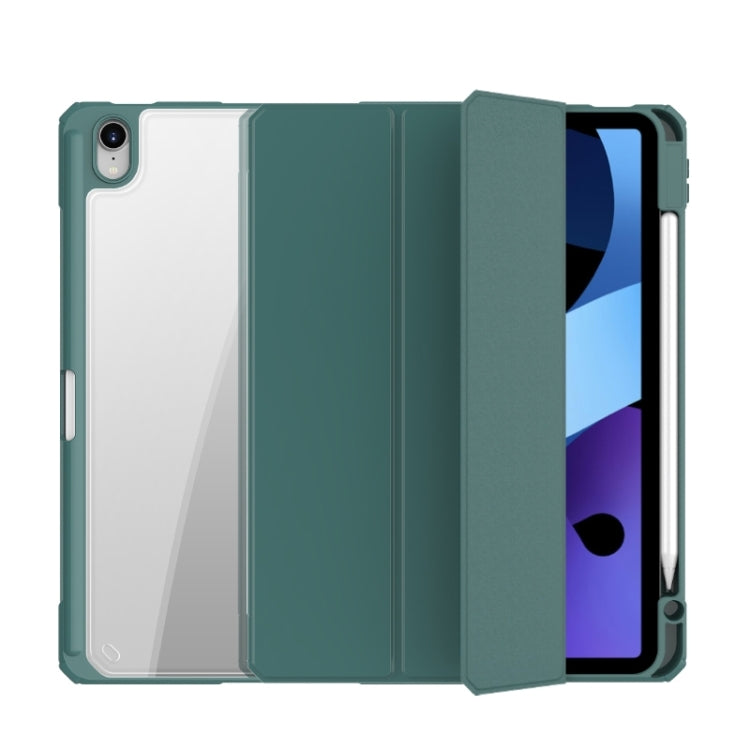 For iPad 2025 / 2022 Mutural Pinyue Series Smart Leather Tablet Case(Dark Green) - free shipping - PMc TechLife - Order now!