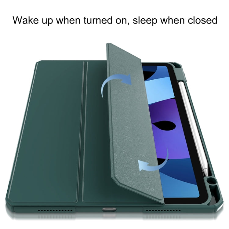 For iPad 2025 / 2022 Mutural Pinyue Series Smart Leather Tablet Case(Blue) - free shipping - PMc TechLife - Order now!