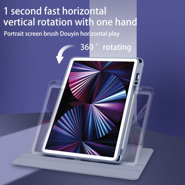 For Huawei MatePad 11 2021 Acrylic 360 Degree Rotation Holder Tablet Leather Case(Emerald Green) - Huawei by PMC TechLife | Online Shopping South Africa | PMC TechLife | Buy Now Pay Later Mobicred