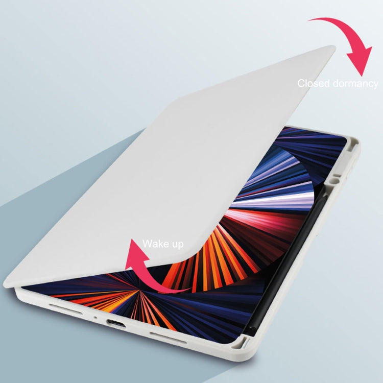 For OPPO Pad Air 10.3 2022 Acrylic 360 Degree Rotation Holder Tablet Leather Case(Grey) - OPPO by PMC TechLife | Online Shopping South Africa | PMC TechLife | Buy Now Pay Later Mobicred