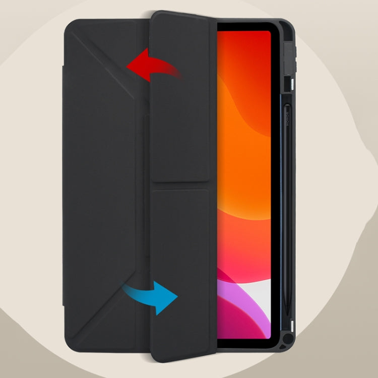 For Huawei MatePad 11 / 10.95 Acrylic 2 in 1 Y-fold Smart Leather Tablet Case(Pink) - Huawei by PMC TechLife | Online Shopping South Africa | PMC TechLife | Buy Now Pay Later Mobicred