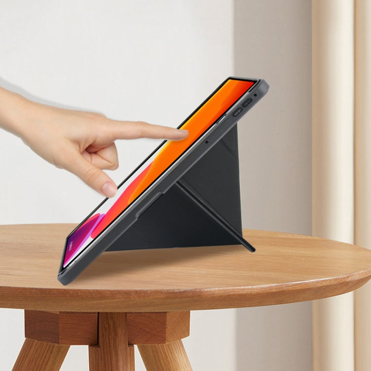 For Huawei MatePad 11 / 10.95 Acrylic 2 in 1 Y-fold Smart Leather Tablet Case(Ice White) - free shipping - PMC TechLife - Order now!