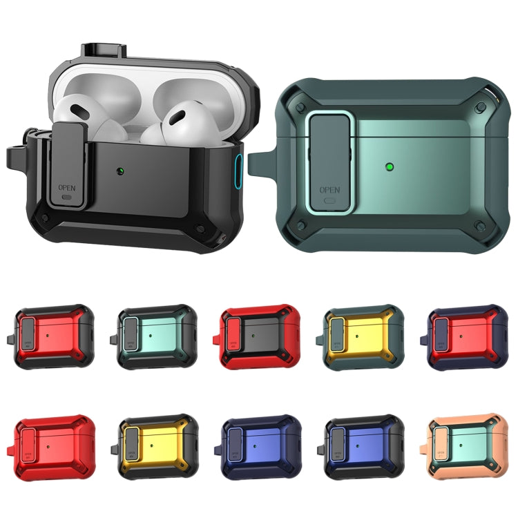 For AirPods Pro 2 Bumblebee Wireless Earphones Silicone Case with Switch & Lanyard Hole(Black) - For AirPods Pro 2 by PMC Jewellery | Online Shopping South Africa | PMC Jewellery | Buy Now Pay Later Mobicred