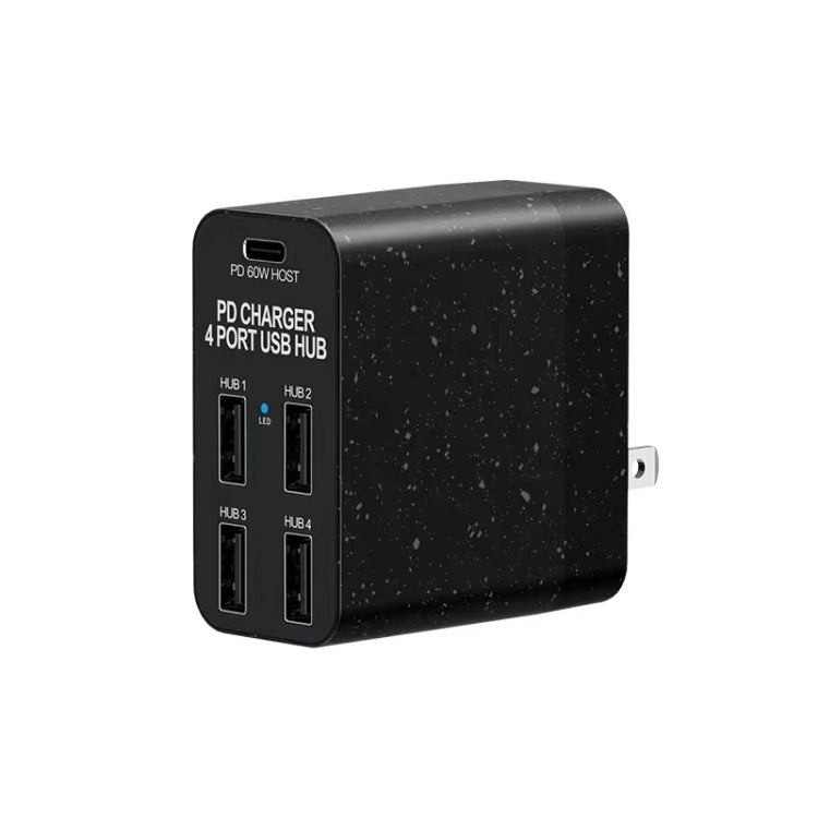 X83 65W Output USB-C / Type-C + 4 Ports USB HUB PD Charger, US Plug - USB Charger by PMC Jewellery | Online Shopping South Africa | PMC Jewellery | Buy Now Pay Later Mobicred