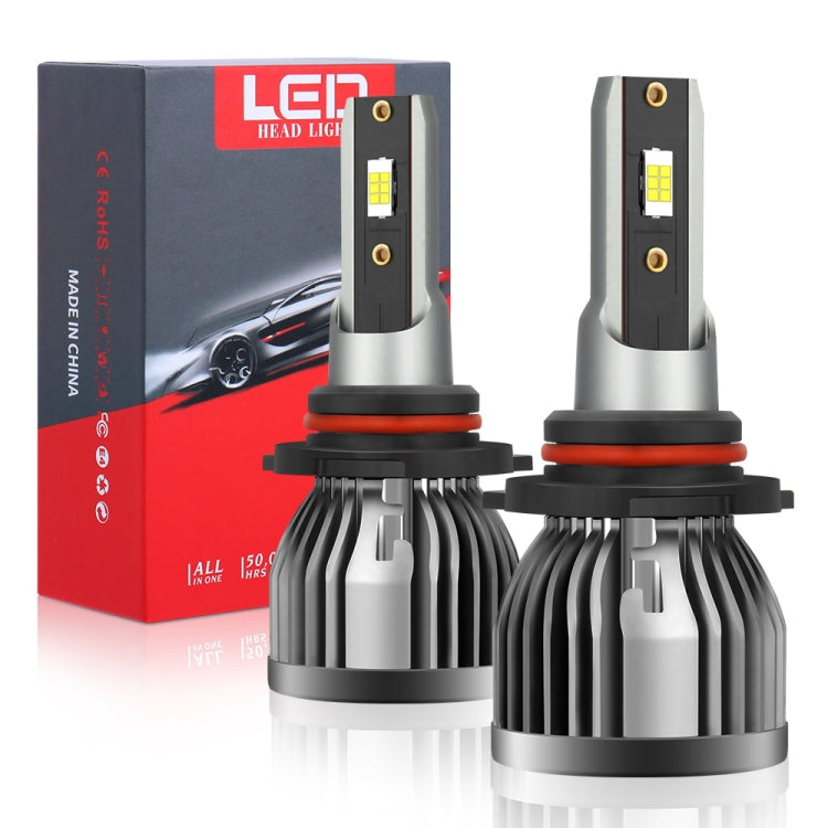 Q3 1 Pair 9006 30W / 3000LM / DC9-36V / 6000K IP68 Waterproof Car LED Headlight - LED Headlamps by PMC Jewellery | Online Shopping South Africa | PMC Jewellery | Buy Now Pay Later Mobicred