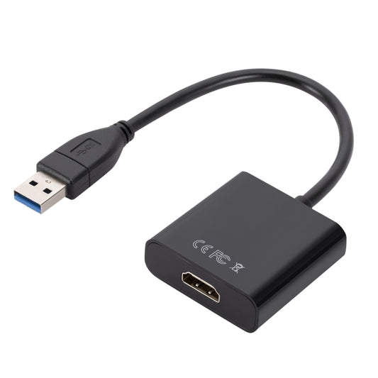 USB 3.0 to HDMI Converter Large Shell(Black) - Converter by PMC Jewellery | Online Shopping South Africa | PMC Jewellery | Buy Now Pay Later Mobicred