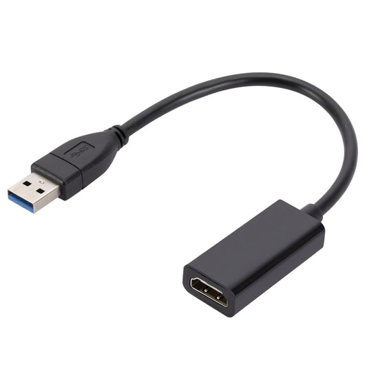 USB 3.0 to HDMI Converter Small Shell(Black) - Converter by PMC Jewellery | Online Shopping South Africa | PMC Jewellery | Buy Now Pay Later Mobicred