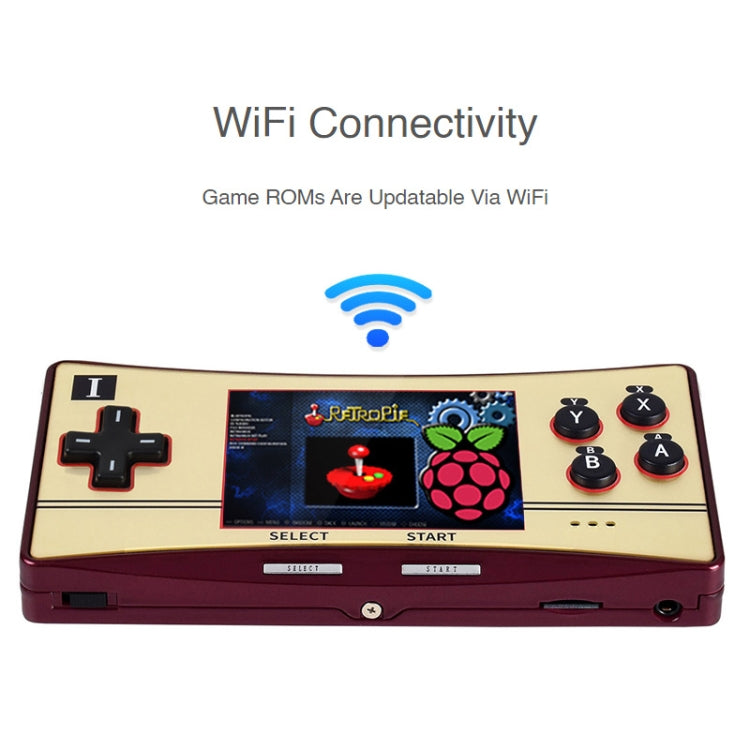 Waveshare GPM280 WiFi Portable Game Console Base on Raspberry Pi Zero, 2W with 32GB TF Card(EU Plug) - Arcade Accessories by WAVESHARE | Online Shopping South Africa | PMC Jewellery | Buy Now Pay Later Mobicred