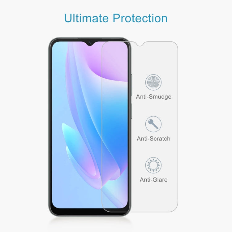 For Blackview A52 10 PCS 0.26mm 9H 2.5D Tempered Glass Film - For Blackview by PMC TechLife | Online Shopping South Africa | PMC TechLife