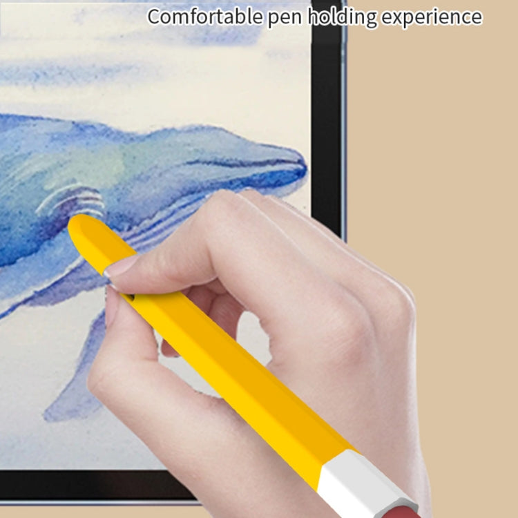For Samsung Galaxy Tab S7 / S7+ / S8 / S8+ LOVE MEI Soft Silicone Stylus Pen Protective Case(Black) - Pencil Accessories by LOVE MEI | Online Shopping South Africa | PMC TechLife | Buy Now Pay Later Mobicred