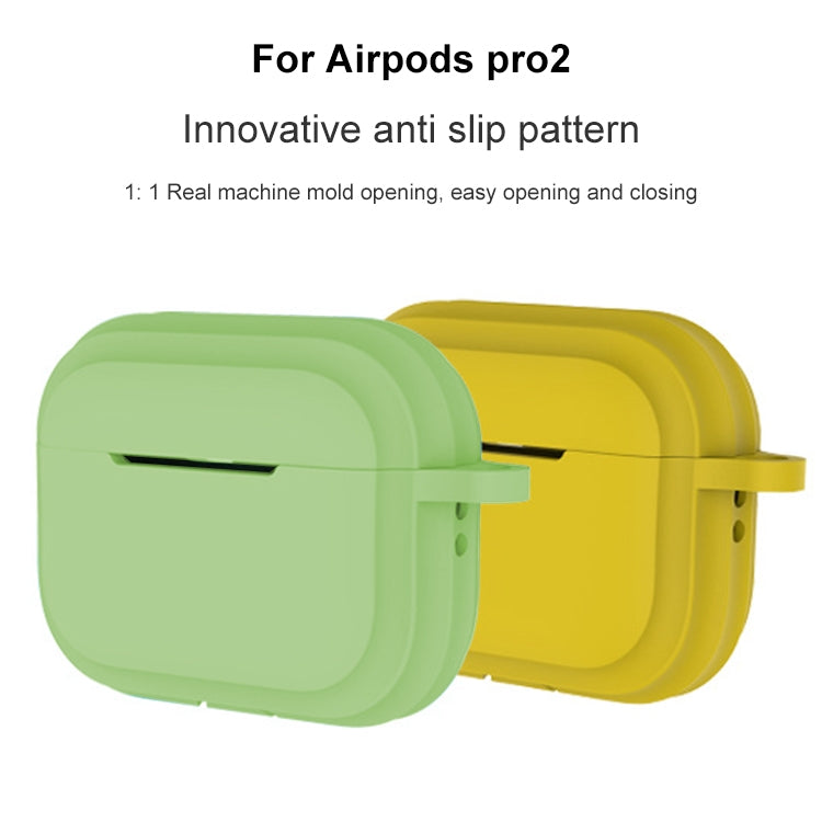 For AirPods Pro 2 Striped Shockproof Earphone Case(Blue) - For AirPods Pro 2 by PMC Jewellery | Online Shopping South Africa | PMC Jewellery | Buy Now Pay Later Mobicred