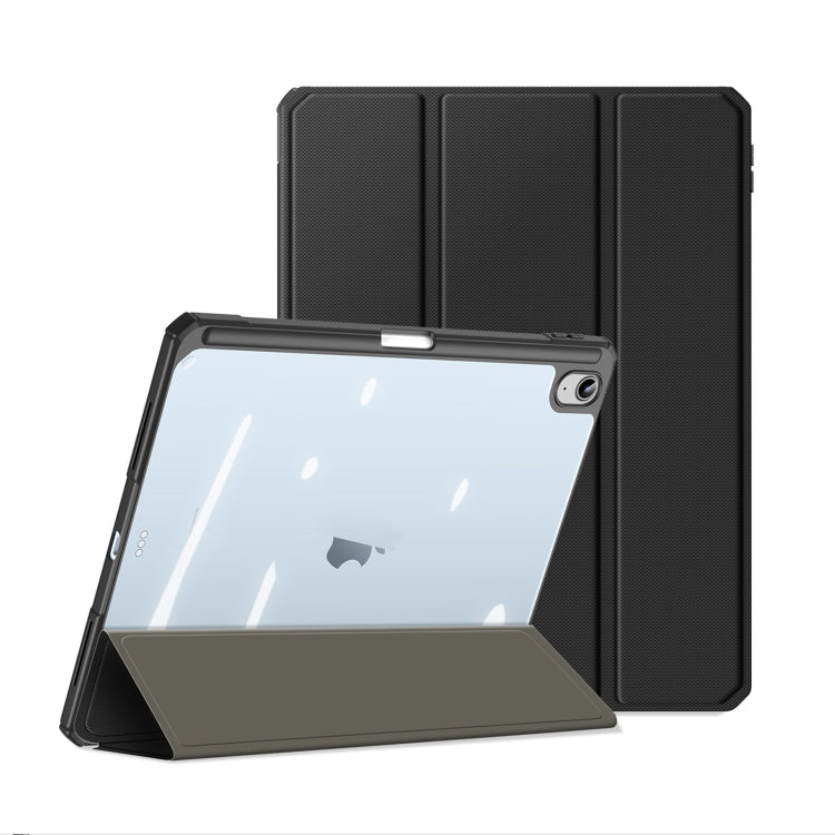 For iPad 2025 / 2022 DUX DUCIS TOBY Series Antiskid Leather Smart Tablet Case(Black) - iPad 2025 / 2022 Cases by DUX DUCIS | Online Shopping South Africa | PMC Jewellery | Buy Now Pay Later Mobicred