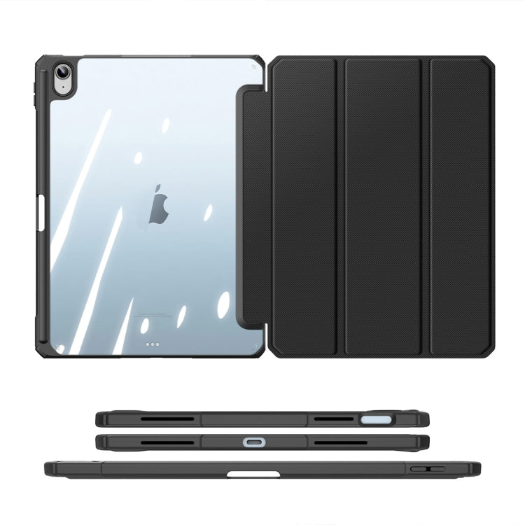 For iPad 2025 / 2022 DUX DUCIS TOBY Series Antiskid Leather Smart Tablet Case(Black) - iPad 2025 / 2022 Cases by DUX DUCIS | Online Shopping South Africa | PMC Jewellery | Buy Now Pay Later Mobicred