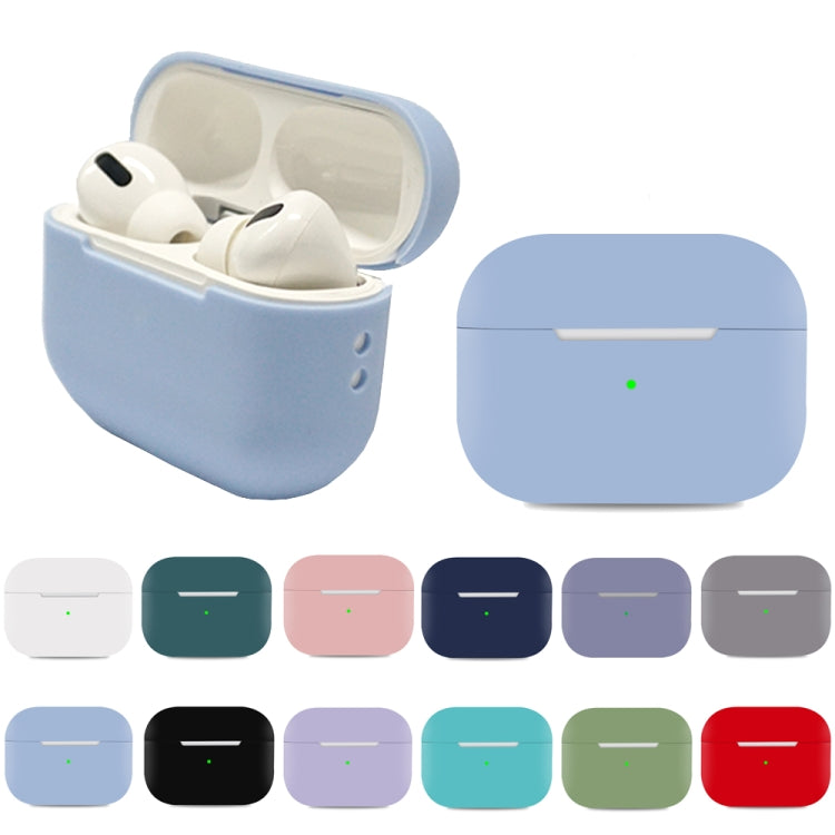 For AirPods Pro 2 Spliting Silicone Protective Case(Grey) - For AirPods Pro 2 by PMC Jewellery | Online Shopping South Africa | PMC Jewellery | Buy Now Pay Later Mobicred
