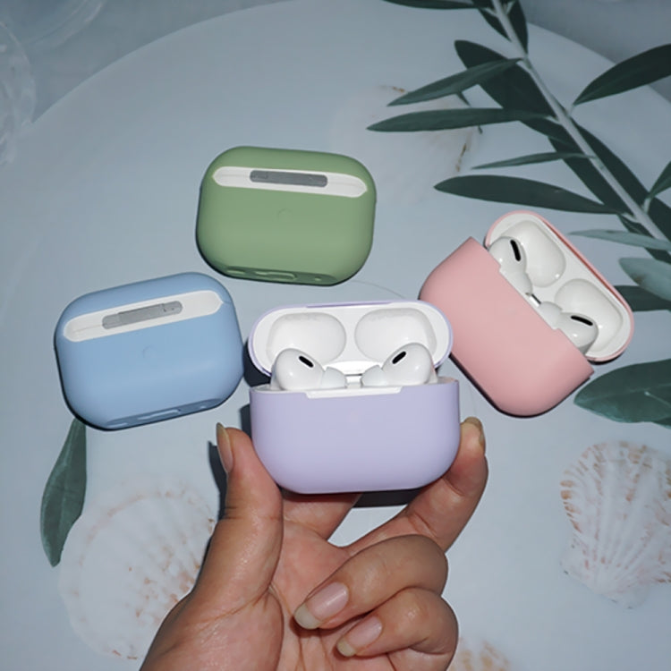 For AirPods Pro 2 Spliting Silicone Protective Case(Grey) - For AirPods Pro 2 by PMC Jewellery | Online Shopping South Africa | PMC Jewellery | Buy Now Pay Later Mobicred