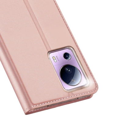 For Xiaomi 12 Lite 5G NE DUX DUCIS Skin Pro Series Horizontal Flip Phone Leather Case(Rose Gold) - Xiaomi Cases by DUX DUCIS | Online Shopping South Africa | PMC Jewellery | Buy Now Pay Later Mobicred