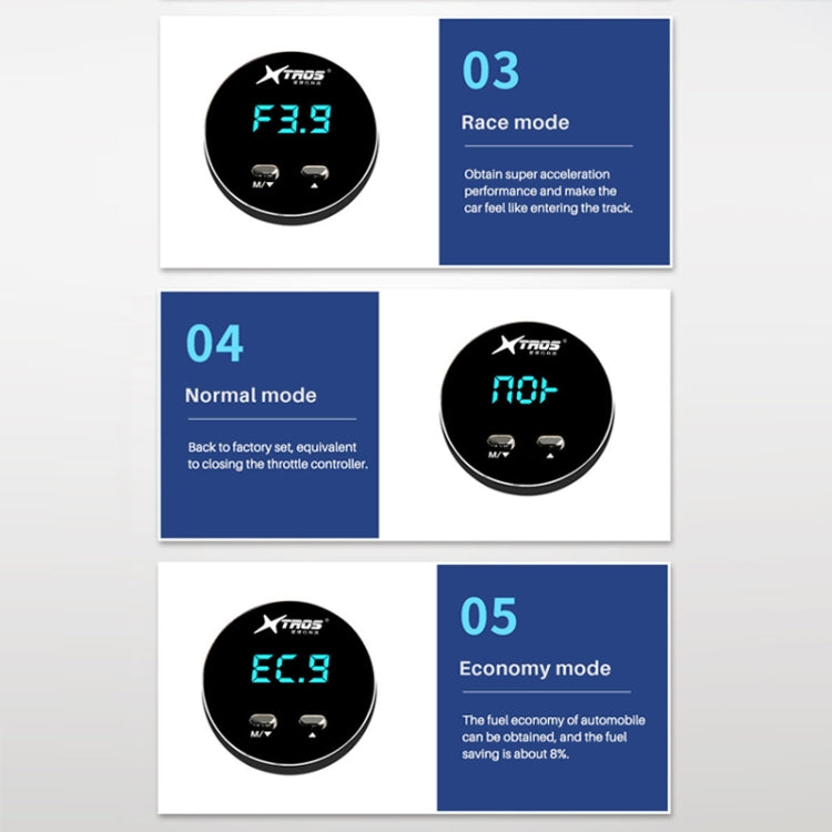 For Ford Everest 2015-2019 TROS CK Car Potent Booster Electronic Throttle Controller - Car Modification by TROS | Online Shopping South Africa | PMC Jewellery | Buy Now Pay Later Mobicred