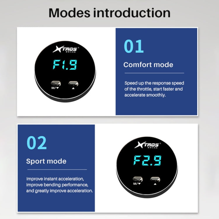 For Proton Persona TROS CK Car Potent Booster Electronic Throttle Controller - Car Modification by TROS | Online Shopping South Africa | PMC Jewellery | Buy Now Pay Later Mobicred