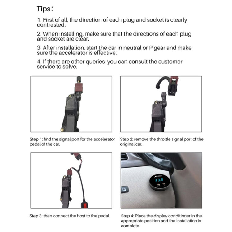 For Peugeot 2008 2013- TROS CK Car Potent Booster Electronic Throttle Controller - Car Modification by TROS | Online Shopping South Africa | PMC Jewellery | Buy Now Pay Later Mobicred