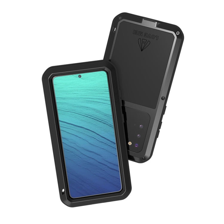 For Galaxy S20 LOVE MEI Metal Shockproof Waterproof Dustproof Protective Case(Army Green) - Galaxy Phone Cases by LOVE MEI | Online Shopping South Africa | PMC TechLife | Buy Now Pay Later Mobicred