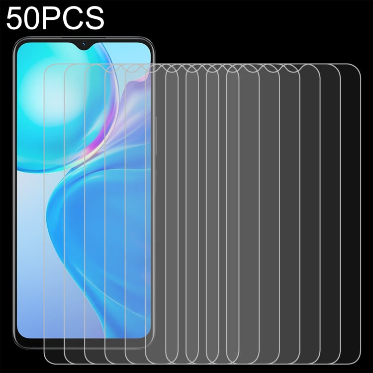 For Blackview A85 50 PCS 0.26mm 9H 2.5D Tempered Glass Film - For Blackview by PMC TechLife | Online Shopping South Africa | PMC TechLife