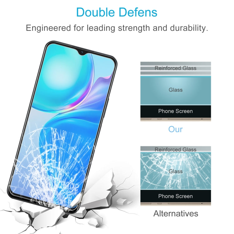 For Blackview A85 50 PCS 0.26mm 9H 2.5D Tempered Glass Film - For Blackview by PMC TechLife | Online Shopping South Africa | PMC TechLife
