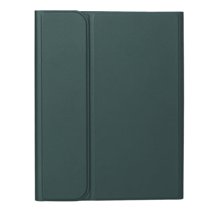 For iPad 10th Gen 10.9 2022 SA-10C Bluetooth Touch Keyboard Leather Tablet Case with Pen Slot(Dark Green) - free shipping - PMC TechLife - Order now!