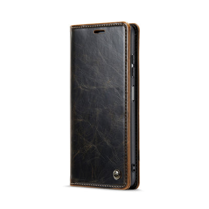 For Samsung Galaxy A32 5G／M32 5G CaseMe 003 Crazy Horse Texture Leather Phone Case(Coffee) - Galaxy Phone Cases by CaseMe | Online Shopping South Africa | PMC Jewellery | Buy Now Pay Later Mobicred